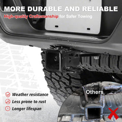 NeaLia trailer hitch with rust-resistant coating ready for harsh conditions