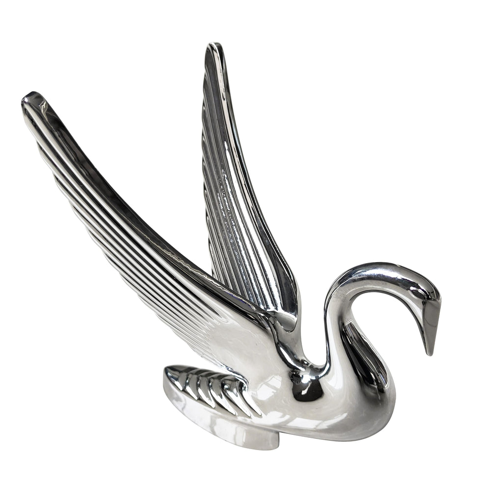 nebnickers heavy-duty hood ornament enhances vehicle styling with durable chrome detail