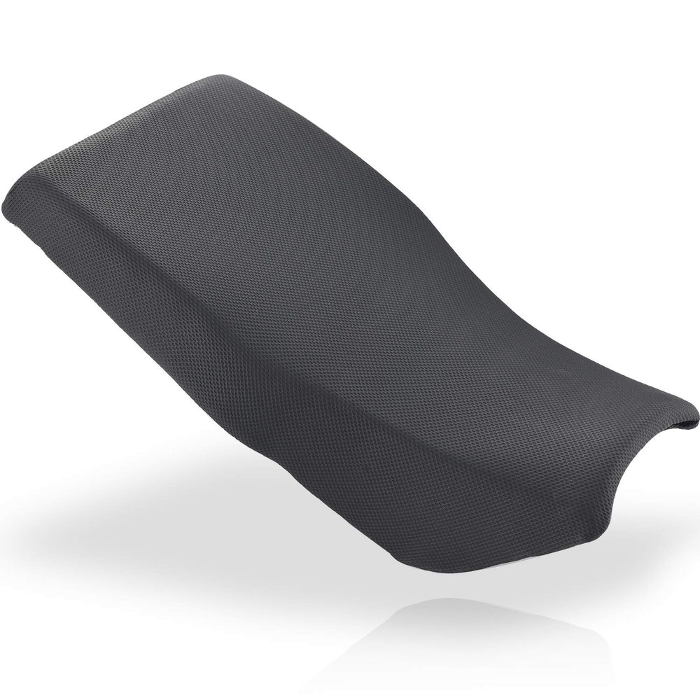 Necaces foam seat for kids ATV, top view showing fitment
