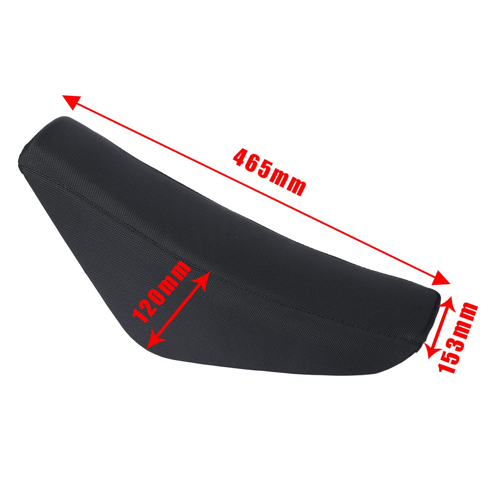 necaces tall seat dimensions graphic showing 460 mm length for proper fit