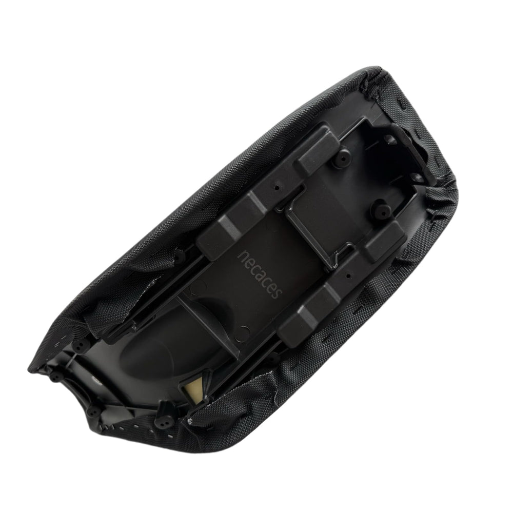 necaces tall seat foam detail showing thick cushioning for rider comfort