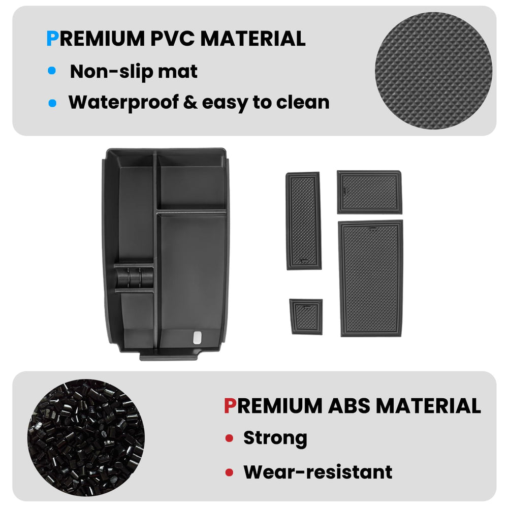 Neepiar anti-slip mat prevents items from sliding during driving.