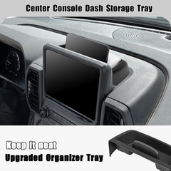 Neepiar Bronco Sport charging cable hole enables convenient charging.