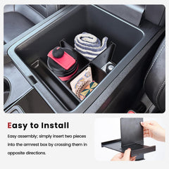 Neepiar compact storage compartments maximize cabin space and reach