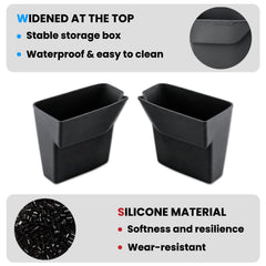 Neepiar no-lid design allows fast trash emptying after opening the door.