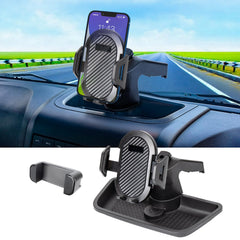 Neepiar dash-mount on Jeep Wrangler for secure hands-free use.