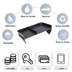 Neepiar Rav4 small tray stores keys and cards securely during drives.