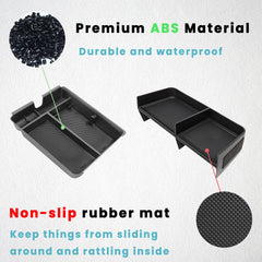 Neepiar rubber pad reduces movement and noise in the console area