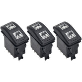Neeseelily left driver switch for Defender HD8, smooth window control.