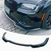 NeespoC front bumper lip splitter for Chrysler 300 enhances a bold, athletic look.