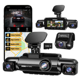 Neideso N300 front-mounted camera showing clean windshield view and safety