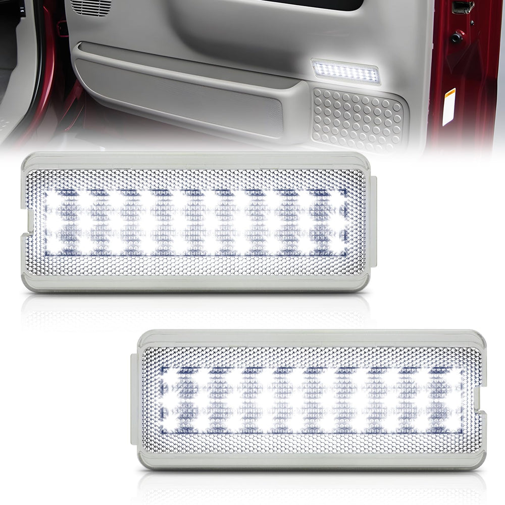 NEIFILES LED interior door light on front door, enhances nighttime visibility for safer entry.