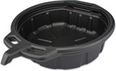 NEIKO 20762A oil drain pan with anti-splash edge prevents spills during oil changes.