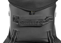 Nelson-Rigg adjustable divider helps organize gear for quick access.