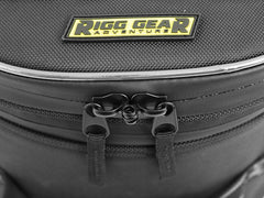 Nelson-Rigg Trails End tail bag lid with MOLLE panel for extra attachments