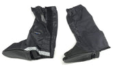 Nelson-Rigg WPRB100 rain boot cover worn over shoes to stay dry during wet rides.
