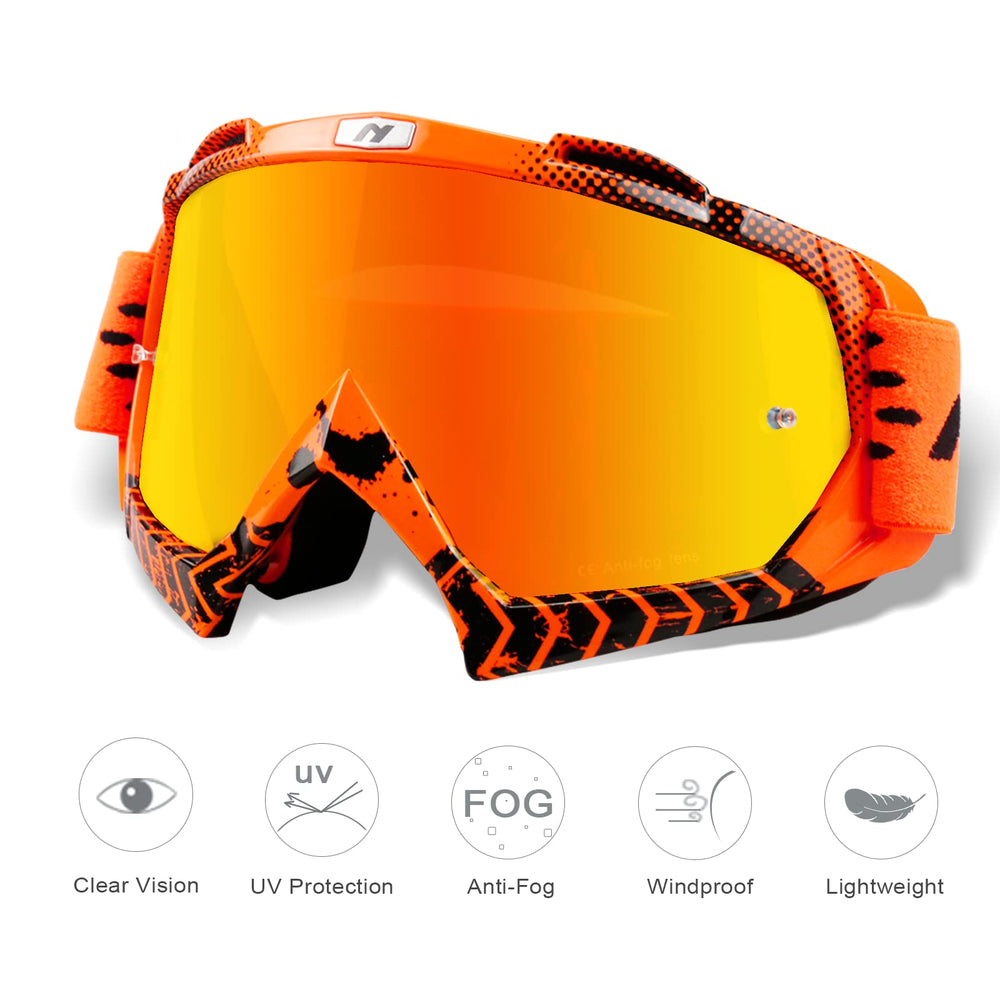NENKI goggles anti-fog lens keeps visibility in humid conditions