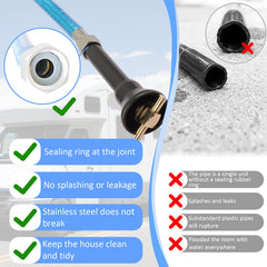Nenkim RV cleaner wand is compact and portable for easy storage