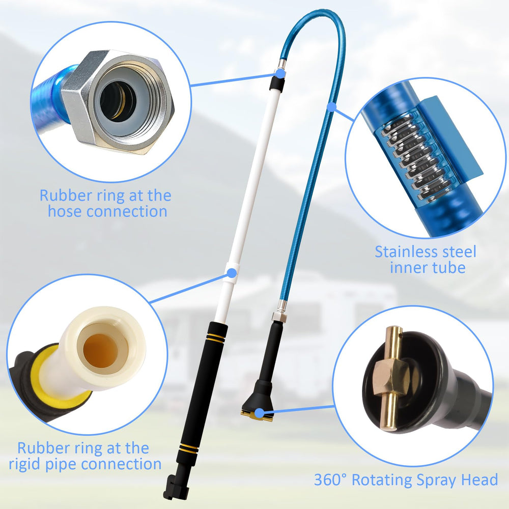 Nenkim wand with rotating nozzle targets tough residues for efficient cleaning
