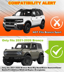NEOXIST flush-mount hood light preserves Bronco lines while boosting front-end presence.