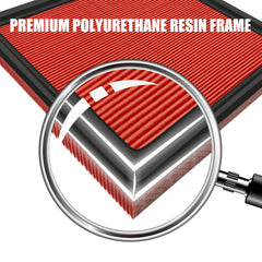 Nerans CA12377 filter compared to OEM replacement design.