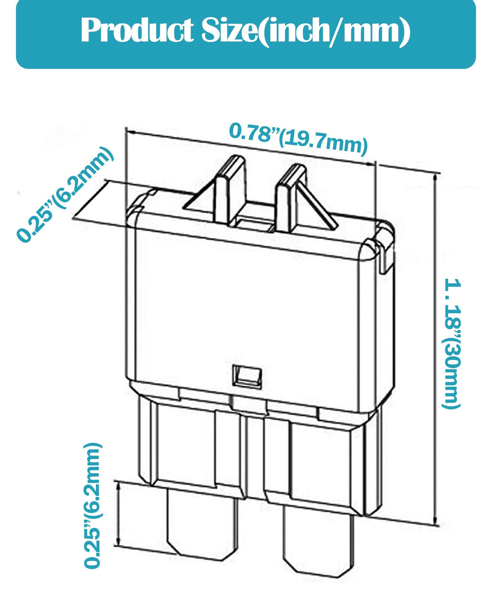 Nerites UL-94V-0 thermoplastic body ensures safe, heat-tolerant housing.
