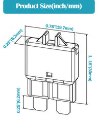 Nerites UL-94V-0 thermoplastic body ensures safe, heat-tolerant housing.