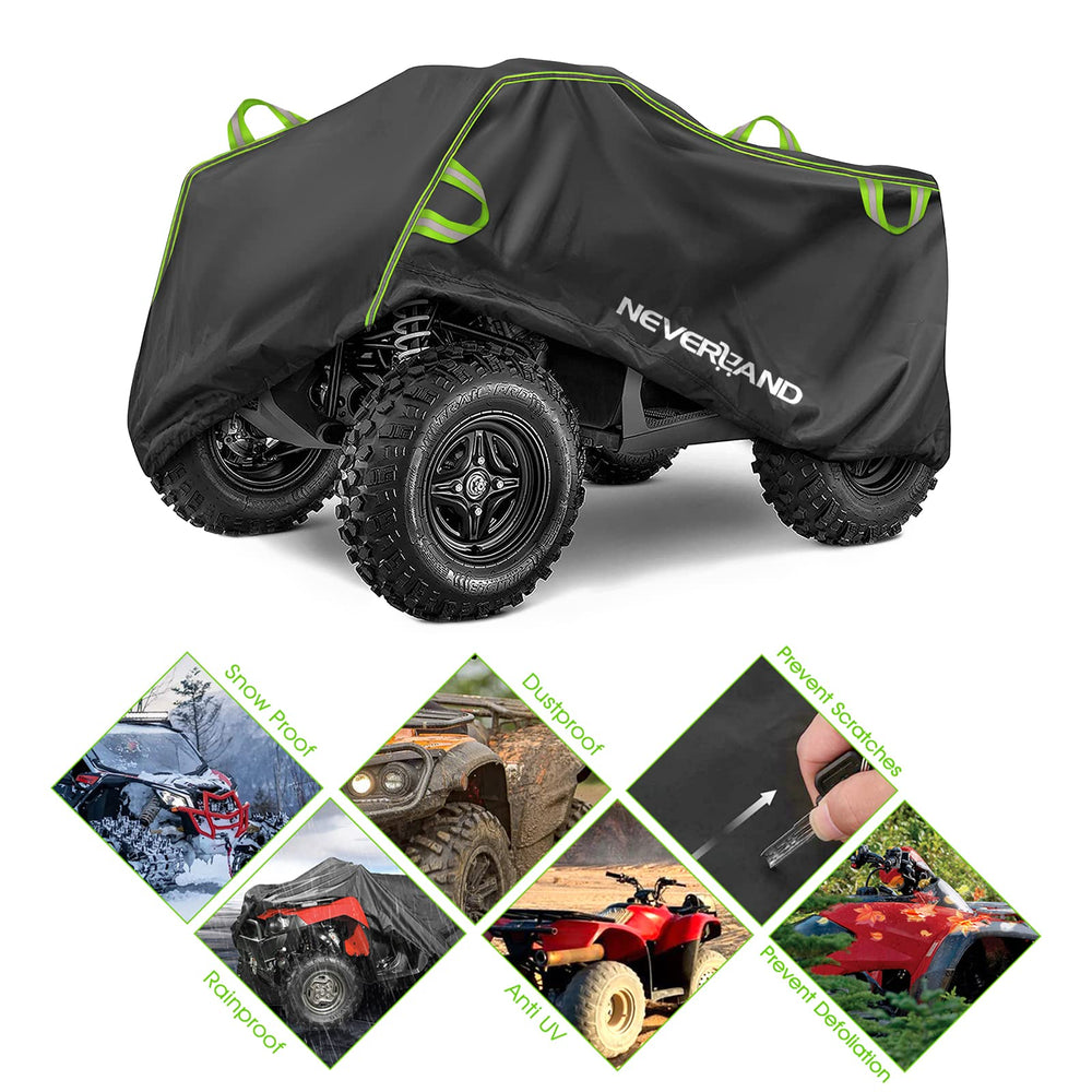 Neverland ATV cover provides dustproof and UV-resistant protection