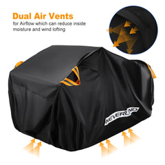NeverLAND ATV Cover heavy duty 300D fabric testifies durability