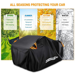 NeverLAND ATV Cover storage bag included for convenient storage