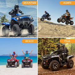 NeverLAND ATV cover stretched hem ensures a snug, tight fit.