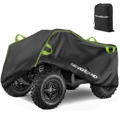 Neverland ATV cover shows waterproof PU coating protecting your quad from rain