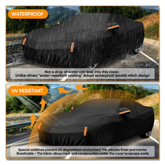 NeverLAND reflective stripes improve night visibility for safer parking.
