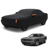NeverLAND custom-fit Dodge Challenger cover snugly shields the car body