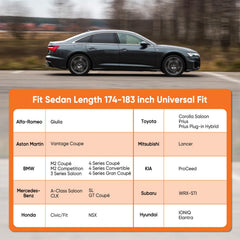 NEVERLAND sedan cover heavy-duty all-weather protection for harsh climates
