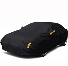 NeverLAND sedan car cover waterproof outer layer protects from rain and dust.