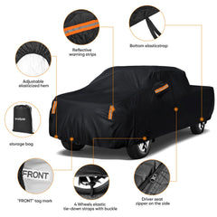 NEVERLAND waterproof double stitching resists heavy rain and wear
