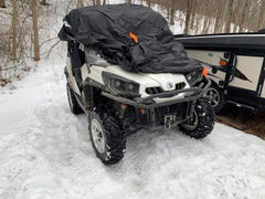 NEVERLAND UTV Cover 2-3 Seater waterproof fabric keeps your ride dry.