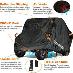 NEVERLAND UTV Cover 2-3 Seater folded storage bag for easy transport.