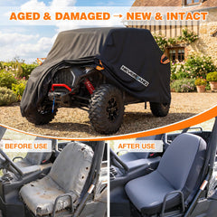 NeverLAND UTV cover Oxford cloth material for durable outdoor protection