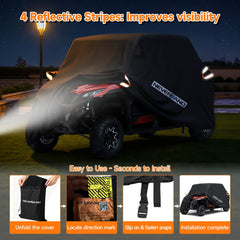 Neverland UTV cover comes with a storage bag for neat stowage