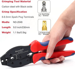 Newdeli 24pcs spark plug coil terminals kit provides ample options for quick wiring upgrades.