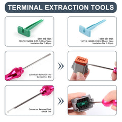 Newdeli crimp tool in action ensures secure barrel crimps for durable connections.