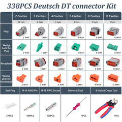 Newdeli Deutsch crimping tool delivers reliable closed-barrel crimps