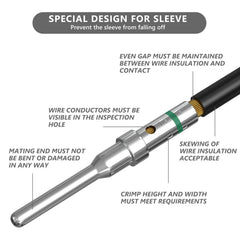 Newdeli DT solid-contacts kit supports 14-20 AWG wiring reliably
