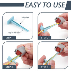 Newdeli pin removal tool eases releasing pins without damage or slippage.