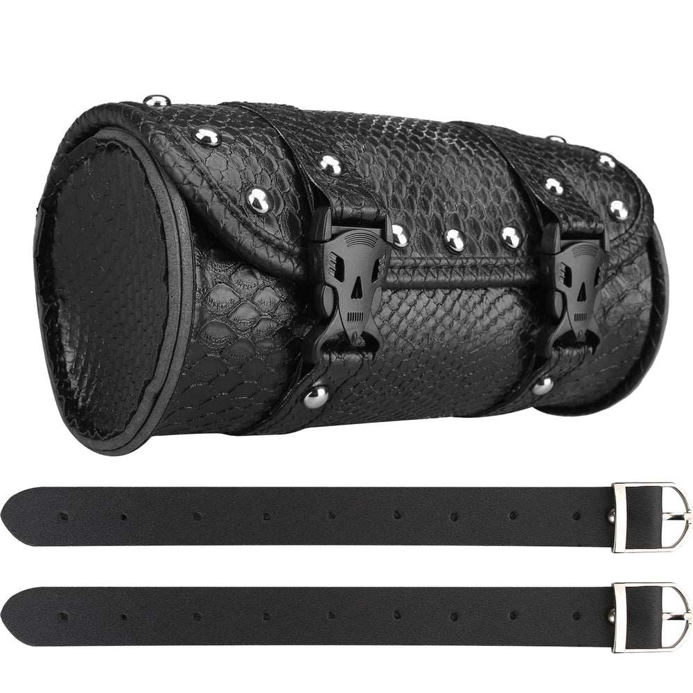 Neween motorcycle tool bag front view showing quick-access storage for tools