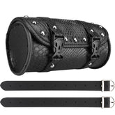 Neween motorcycle tool bag front view showing quick-access storage for tools