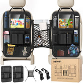 New Fi backseat organizer with 20 pockets for quick access on the road.