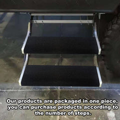 NEWFOM pet-friendly RV step cover reduces pet hesitation at entry.